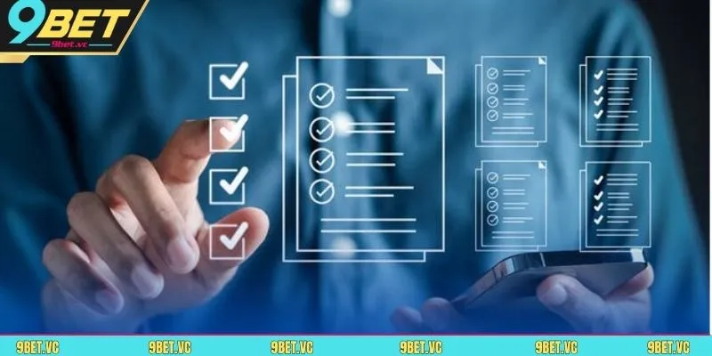 Điều khoản và điều kiện tại 9BET giúp duy trì sân chơi minh bạch