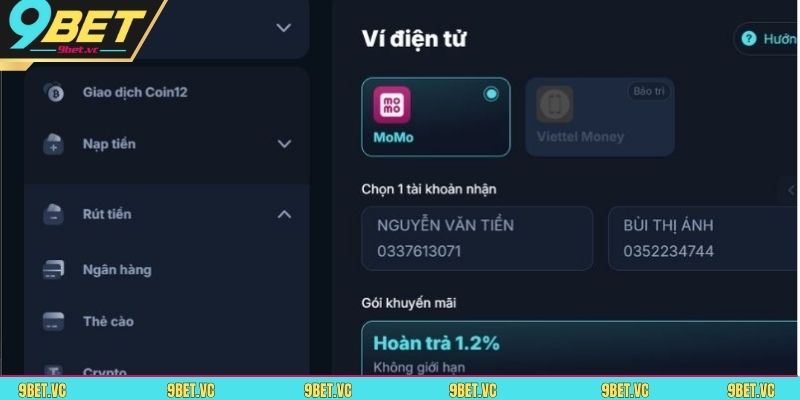 Nhiều người không rút được tiền tại 9BET do chưa hoàn thành số vòng cược